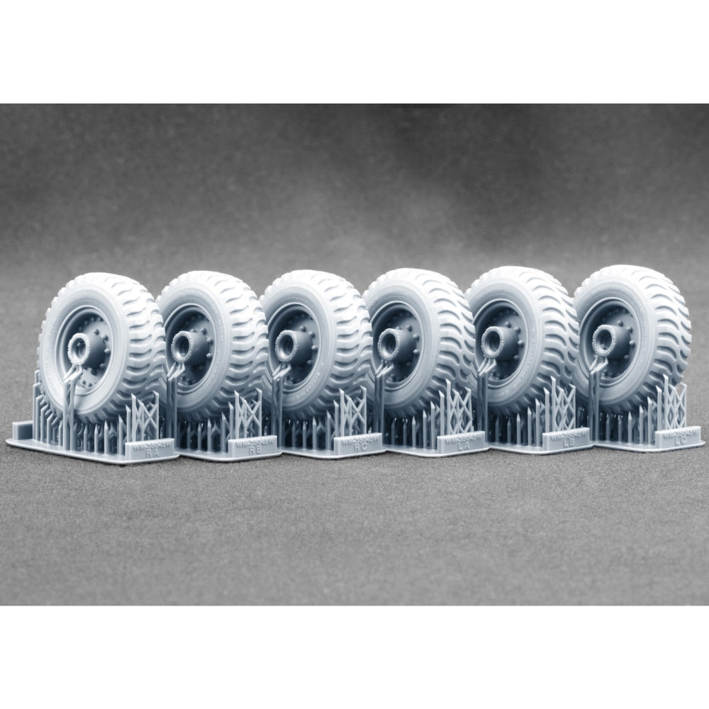 ScaleX Alvis Saracen FV-603 Trak Grip Weighted Wheel Set For Airfix Model Kits