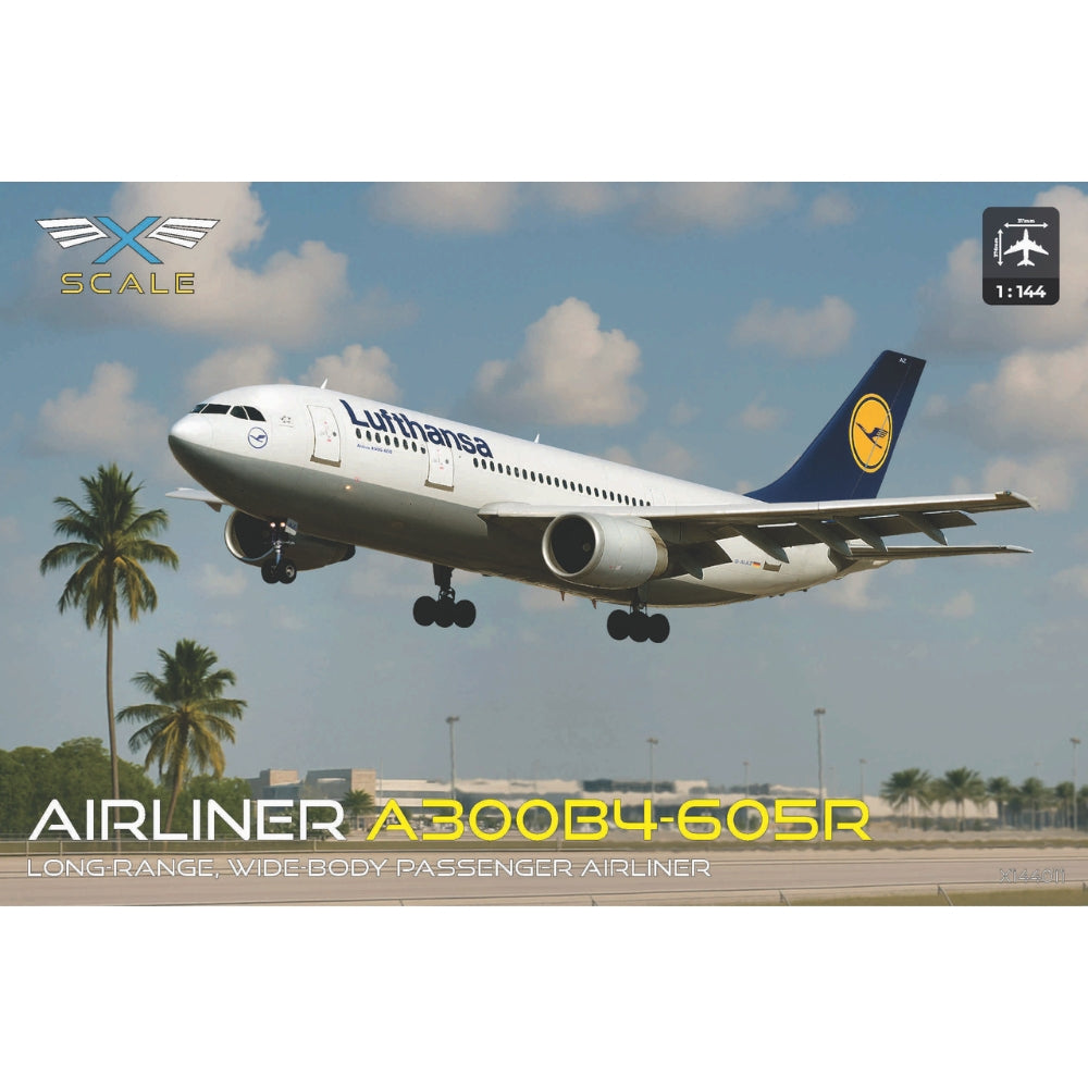 X-Scale 144011 Airbus A300B4-605R Lufthansa 1:144 Model Kit