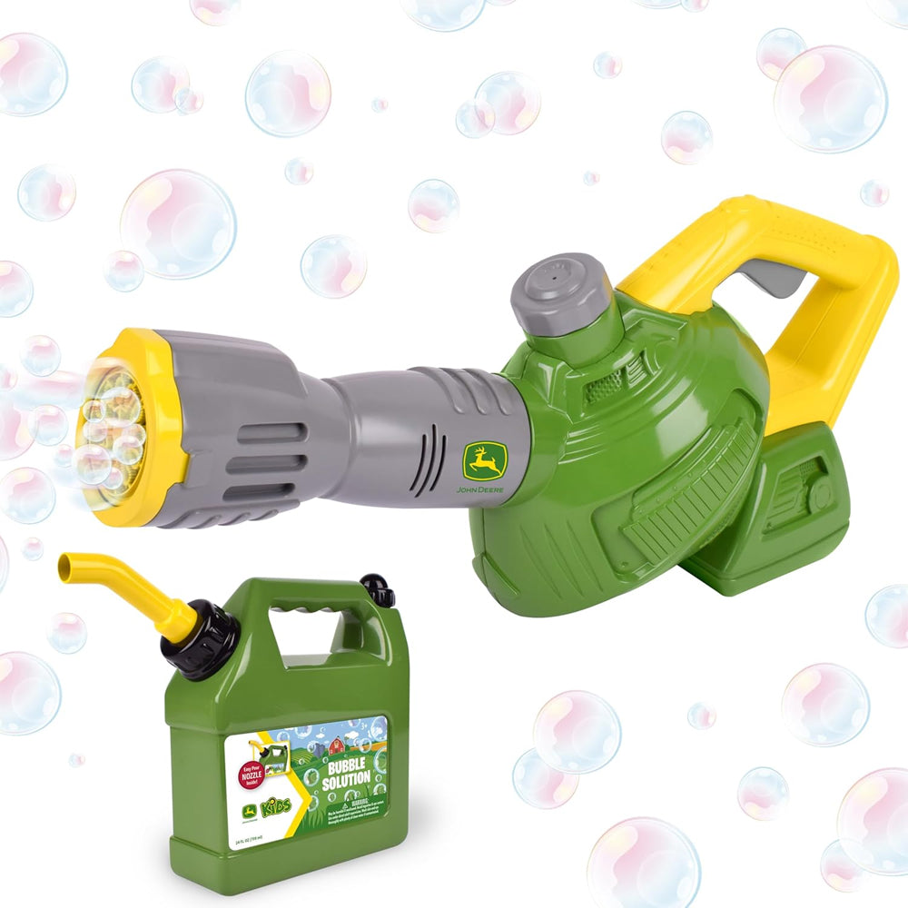 John Deere Bubble Leaf Blower & Refill Can