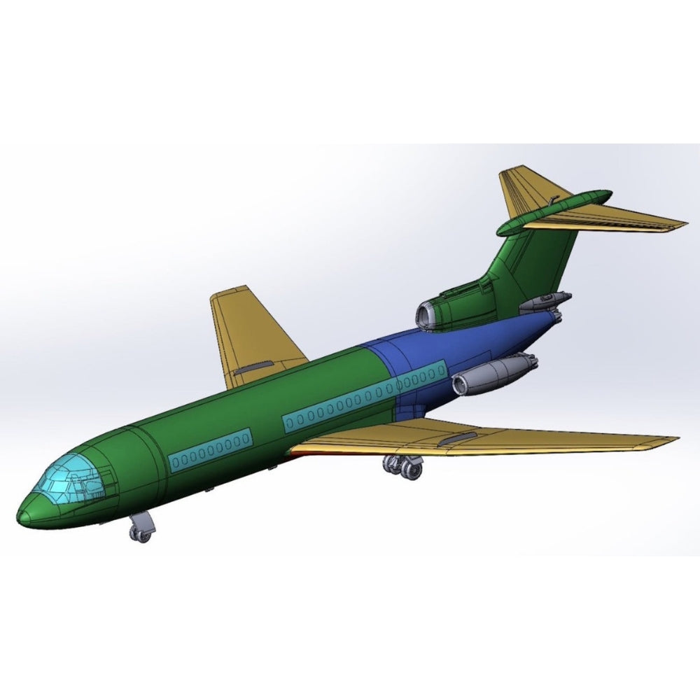 X-Scale X72001 HS-121 Trident 1C 1:144 Model Kit