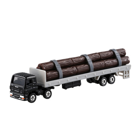 Tomica No.125 Isuzu Giga Wood Transporter Diecast Toy 879541