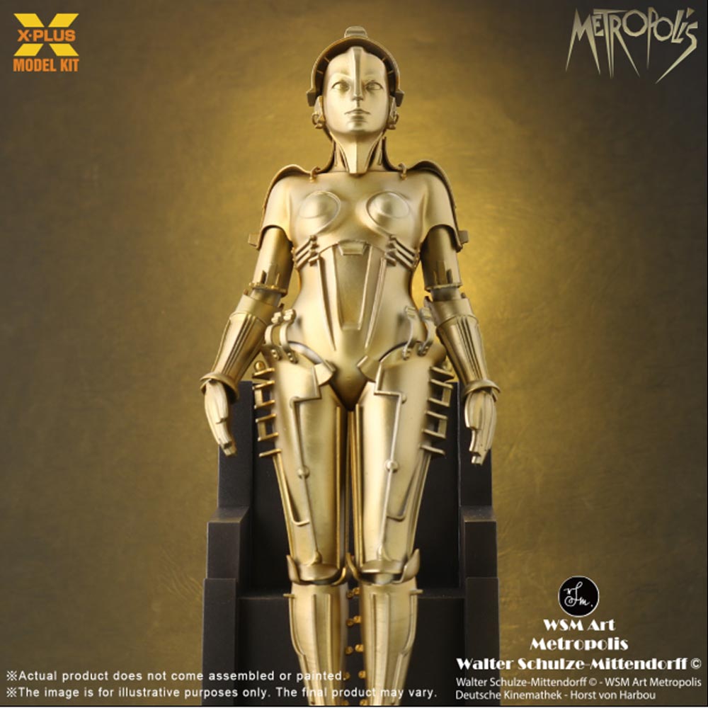 X-Plus Metropolis Maschinenmensch Maria 1:8 Plastic Model Kit