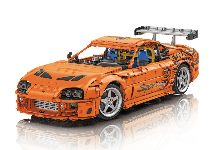Bole Brick Toyota Supra A80 2JZ 1:8 Brick Model 4508pcs - Ultimate 2JZ Collector's Edition