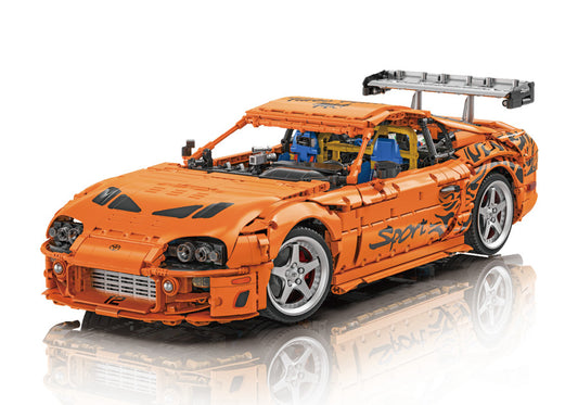 Bole Brick Toyota Supra A80 2JZ 1:8 Brick Model 4508pcs - Ultimate 2JZ Collector's Edition