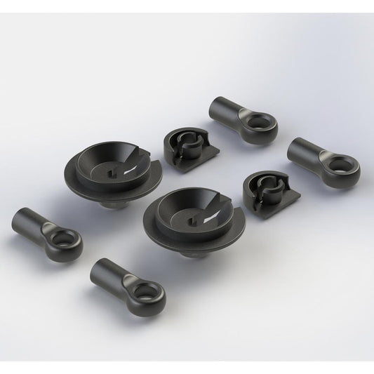 Arrma Shock Rod End Set Nero (2) RC Spares AR330338
