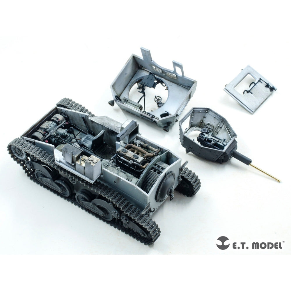 E.T Model Z3501 Carro Armato L6/40 Italian Light Tank Z3501 1:35 Model Kit