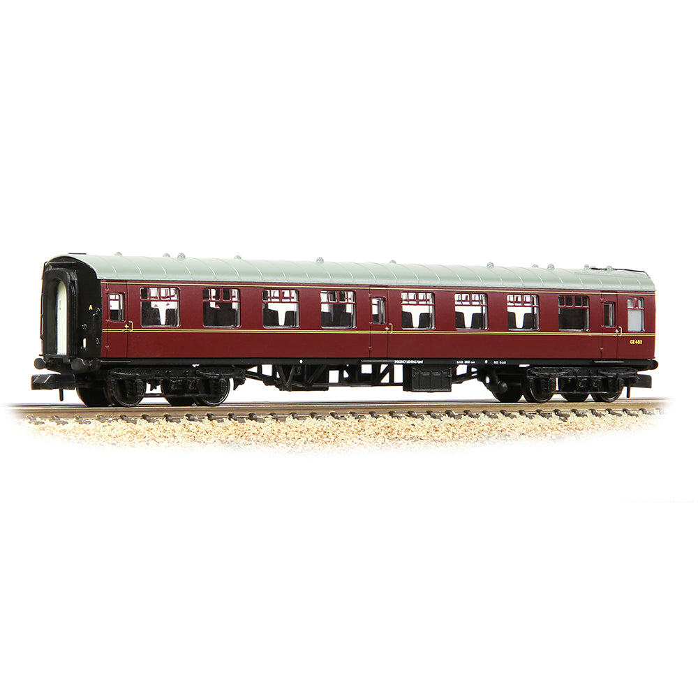 Graham Farish 374-012G BR Mk1 TSO Tourist Second Open BR Maroon N Gauge