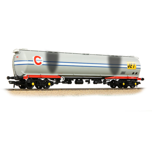 Bachmann Branchline 38-109A BR 102T TEA Bogie Tank Wagon 'Jet-Conoco' Light Grey [W] OO Gauge