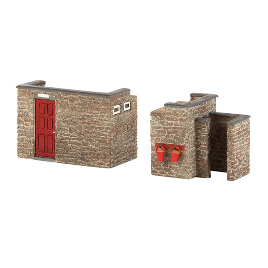Scenecraft 44-0016R Narrow Gauge Station Red OO Gauge