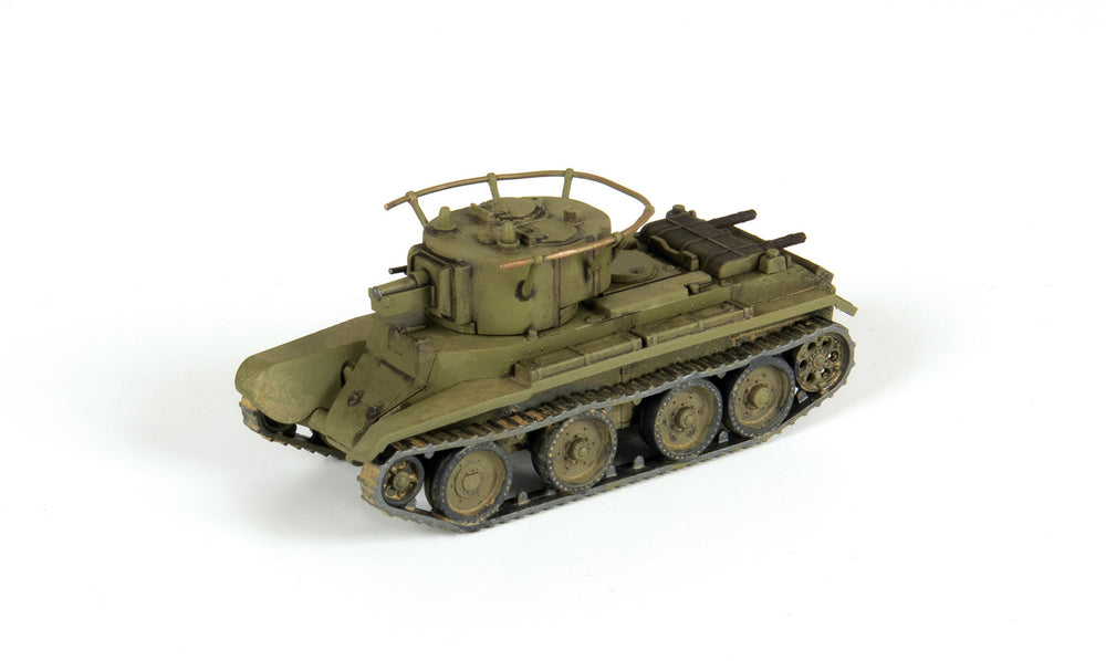 Zvezda 6283 Soviet Light Artillery Tank BT-7A 1:100 Model Kit
