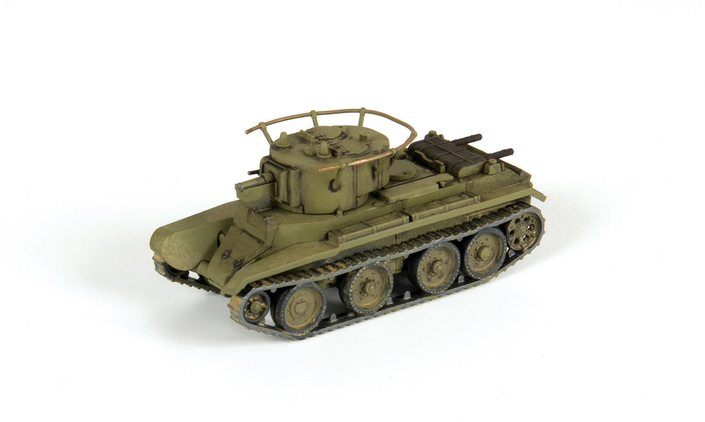 Zvezda 6283 Soviet Light Artillery Tank BT-7A 1:100 Model Kit