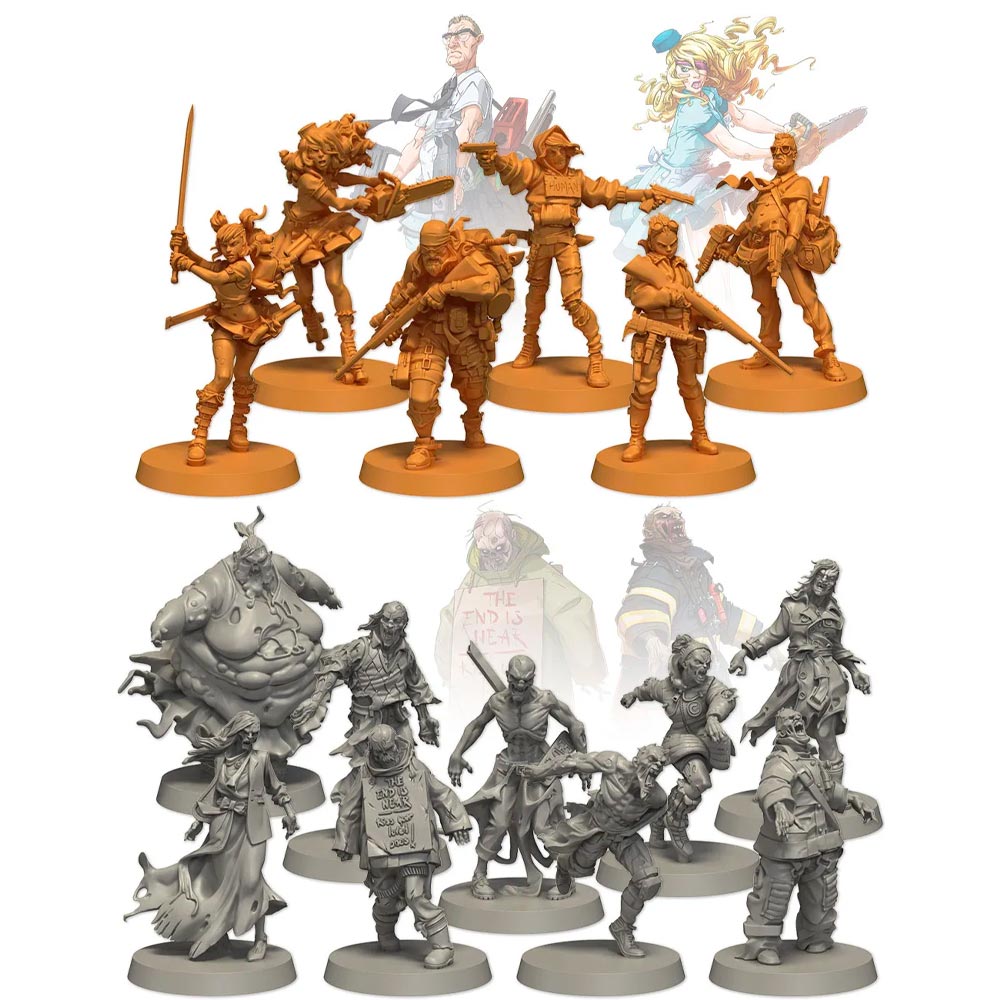 Zombicide 2nd Edition Board Game CMON 1-6 Players - 60min - 14+