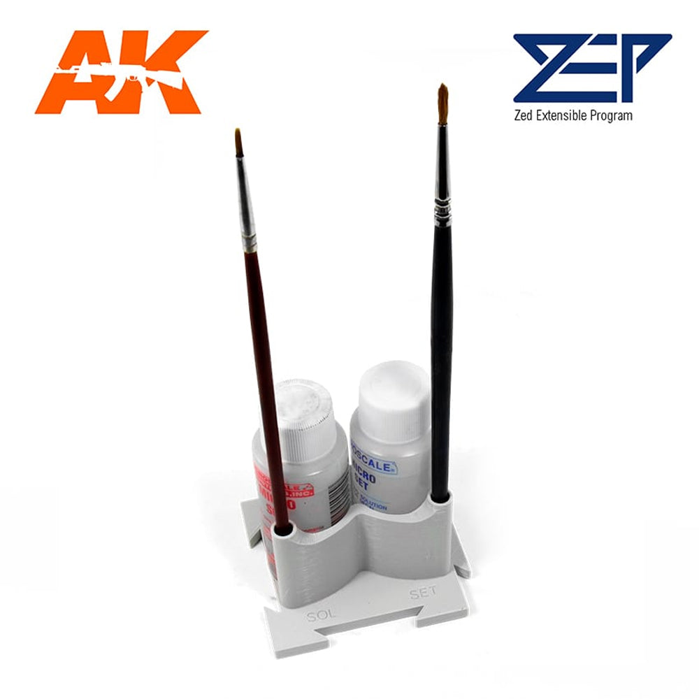 ZEP Microscale MSSET/MSSOL Holder - Modular Workbench Organization System MS101