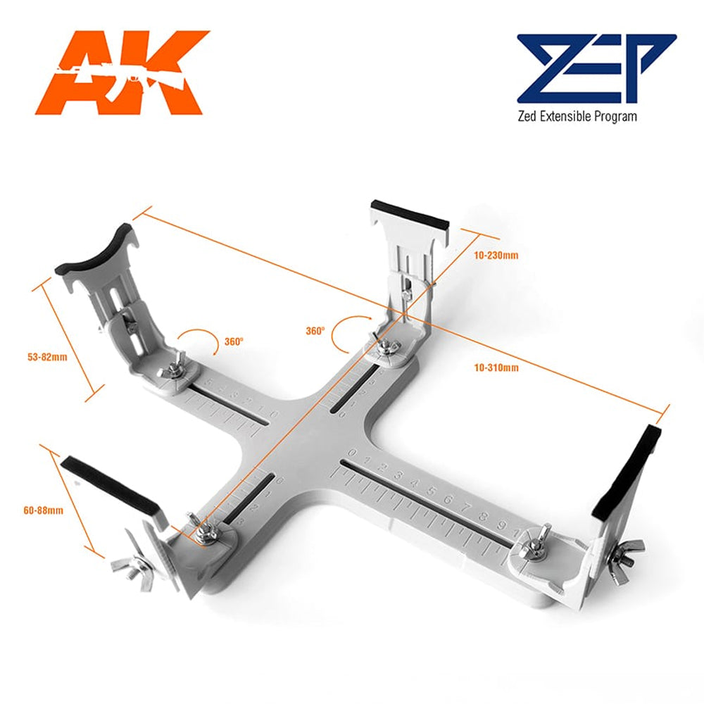 ZEP 1:48 Model Aircraft Holder Stand - Ideal for Painting MSJ02