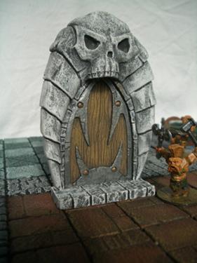 Ziterdes 6079253 Skull Porch