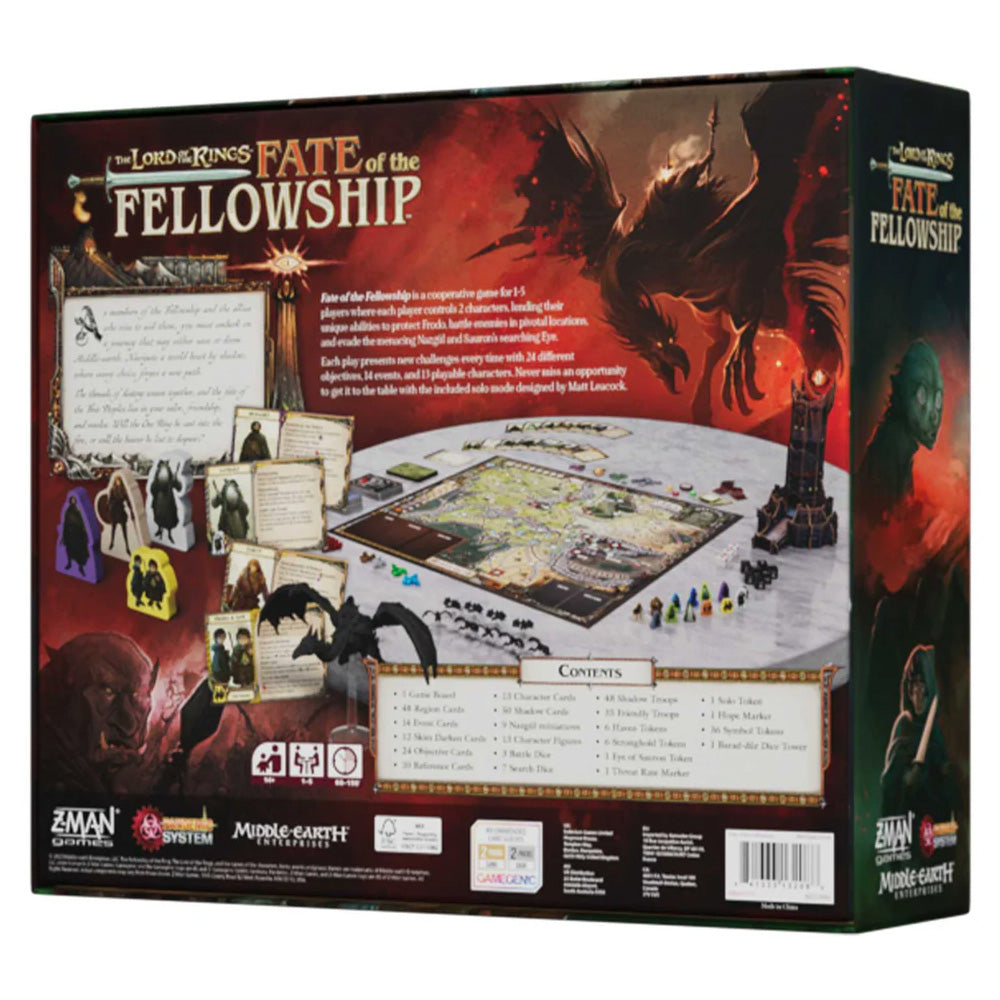 The Lord of the Rings: Fate of the Fellowship Board Game