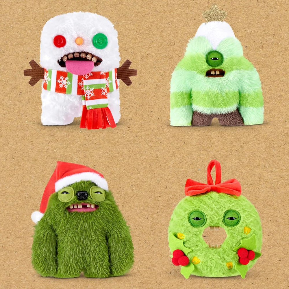 Fuggler Festive Fuggs S2 9" Plush Soft Toy - Assorted