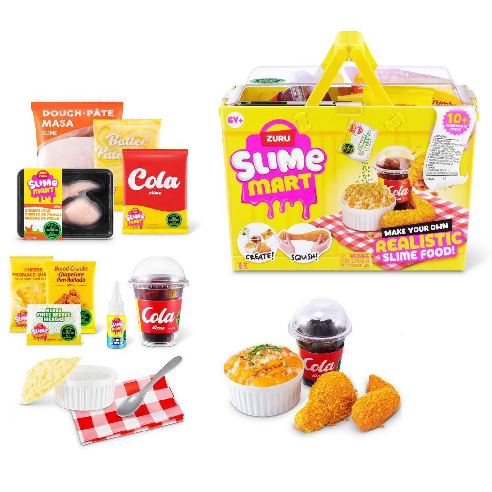 Slime Mart Small Shopping Basket Fast Food S2