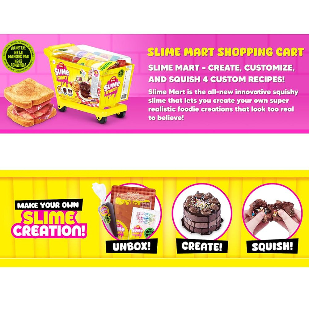 Slime Mart Shopping Trolley Playset S1