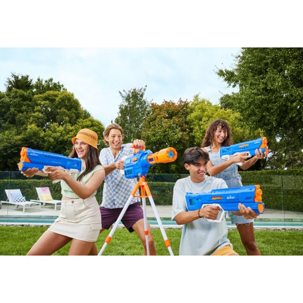 Zuru XShot Water Mega Pulse Motor Soakers Water Blaster Fast-Fill - Blue