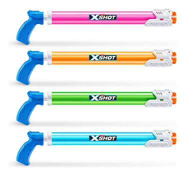 Zuru XSHOT Water Warfare Tube Blaster 720ml (Assorted Colours)