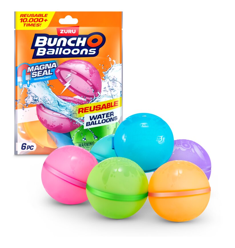 Zuru Bunch O Balloons Reusable Water Balloons 6-Pack