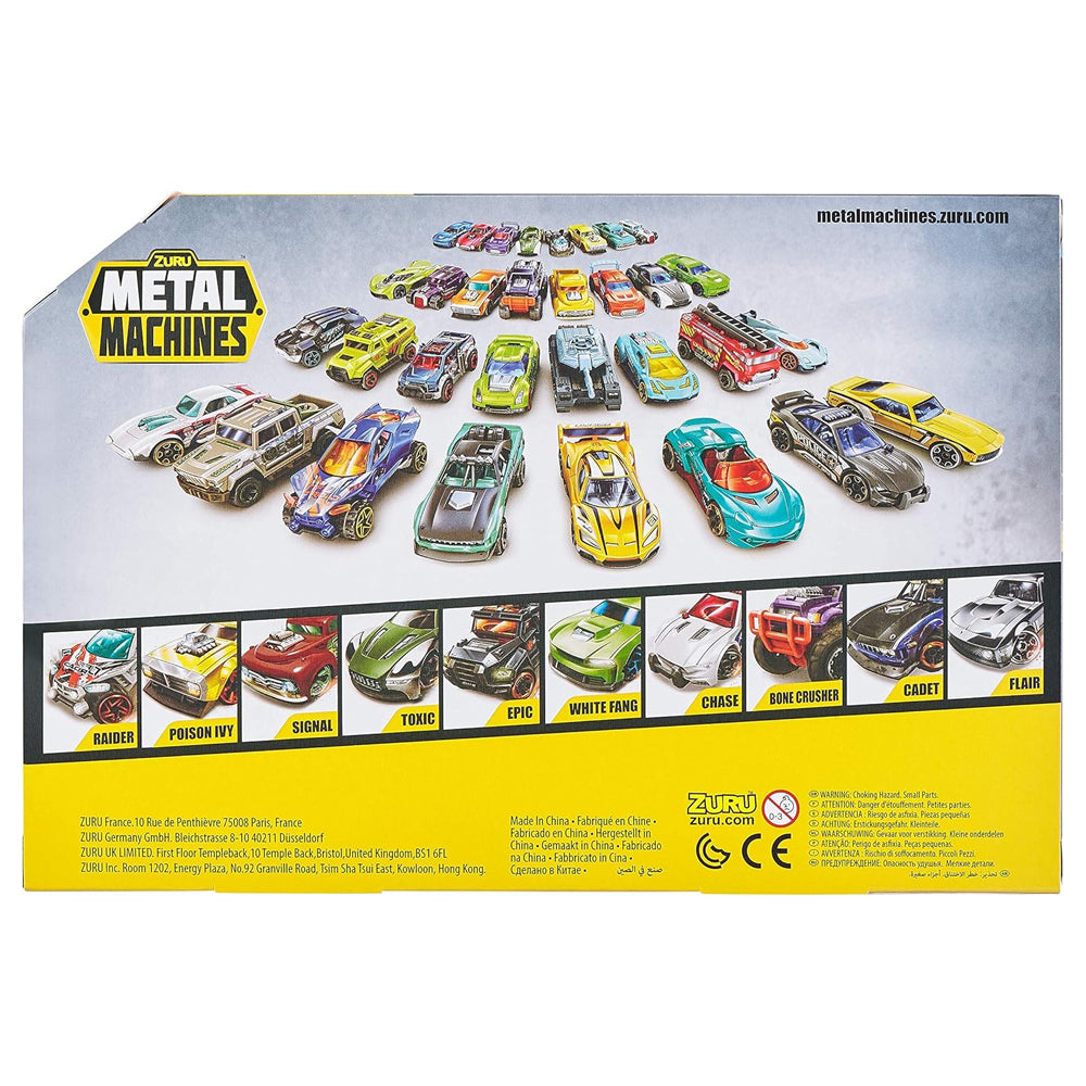 Zuru Metal Machines Diecast 10-Pack Cars 6750