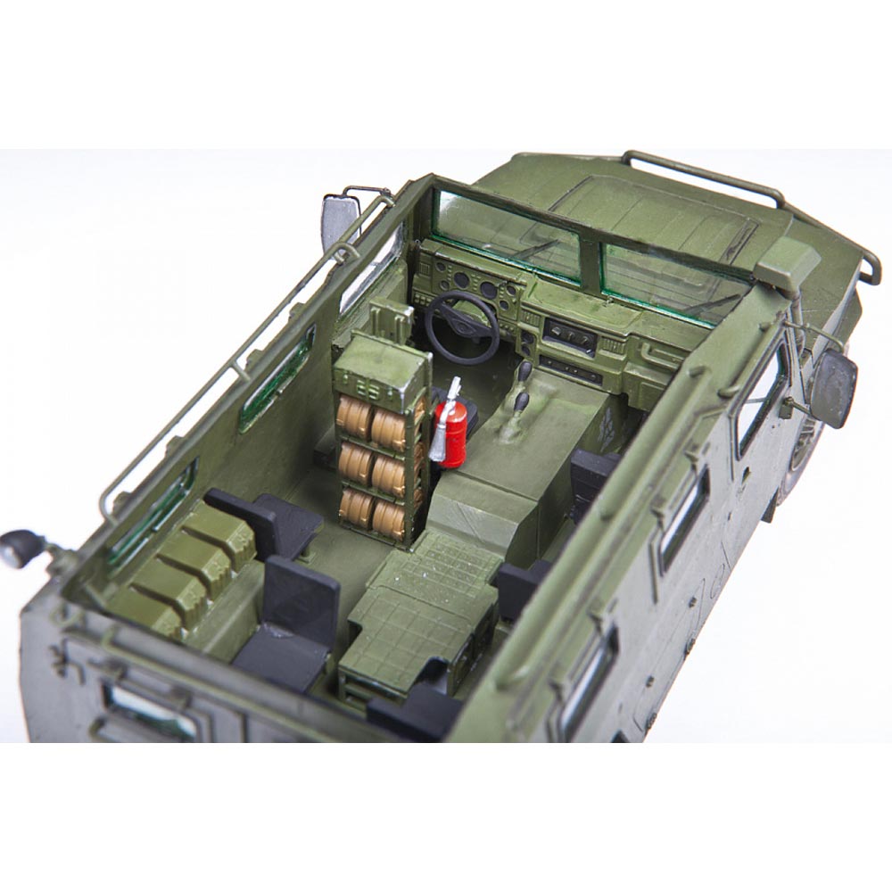 Zvezda 3668 Russian Armoured Vehicle GAZ Tiger 1:35 Model Kit