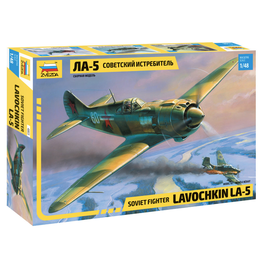 Zvezda 4803 Lavochkin LA-5 Soviet Fighter 1:48 Model Kit
