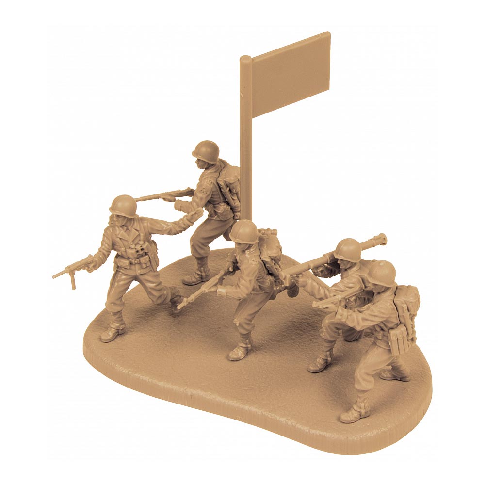 Zvezda American Infantry WWII 1:72 US Military Figures 1941-1945 - 6278