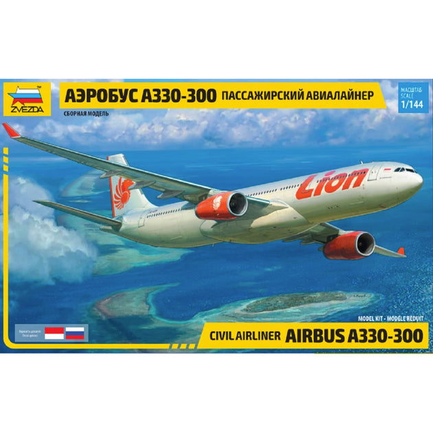 Zvezda 7044 Airbus A330-300 1:144 Model Kit – Jadlam Toys & Models