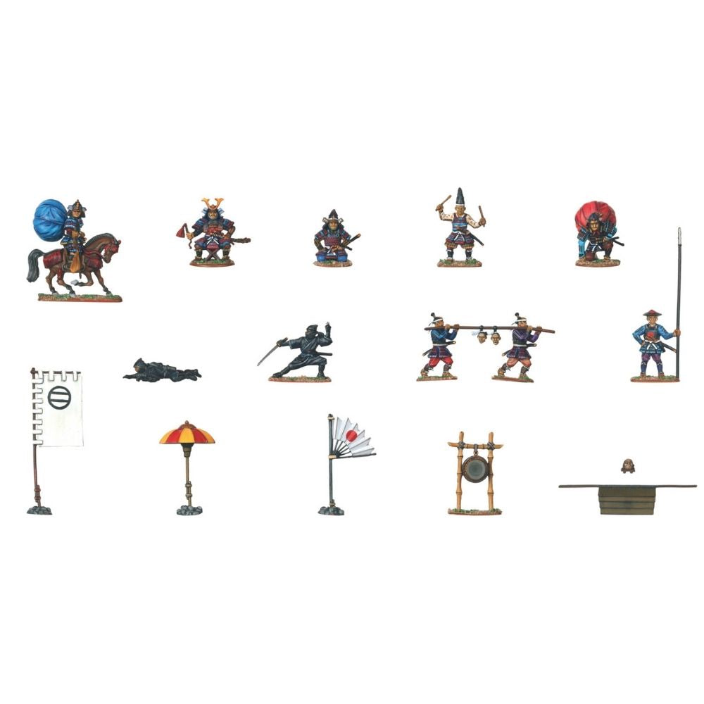 Zvezda 8029 Samurai Army Headquarters (28 Figures) 1:72 Model Kit