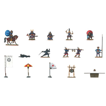 Zvezda 8029 Samurai Army Headquarters (28 Figures) 1:72 Model Kit