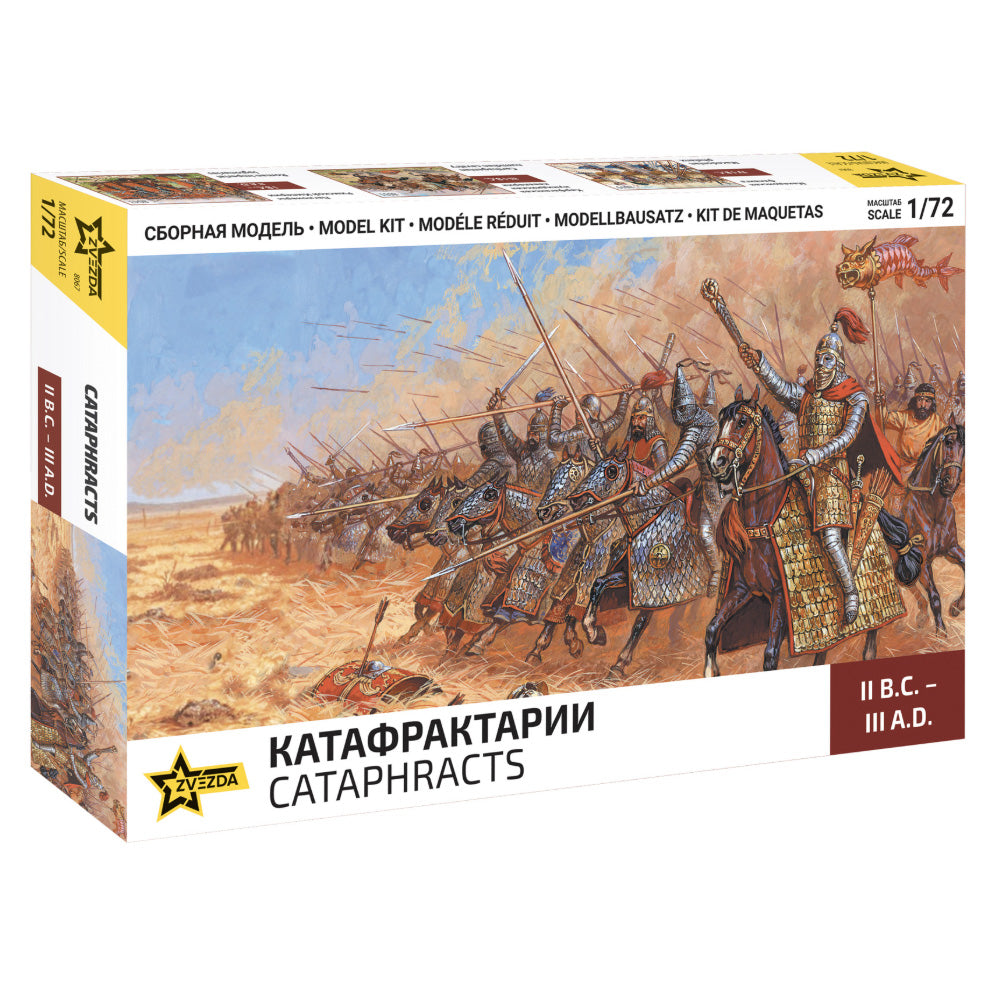 Zvezda Z8067 Cataphracts II B.C. - III A.D. 1:72 Plastic Model Kit
