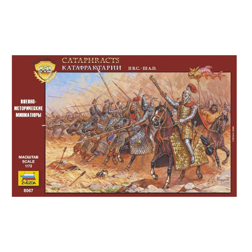 Zvezda Z8067 Cataphracts II B.C. - III A.D. 1:72 Plastic Model Kit